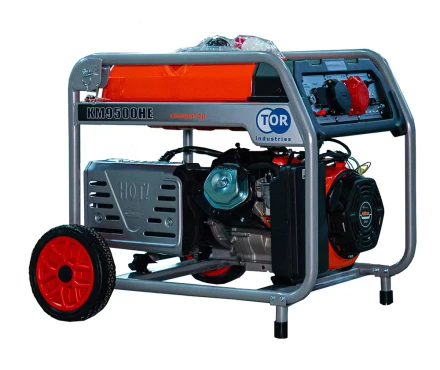 Генератор бензиновый TOR KM9500HE 7кВт 220В/380В с электростартером 1045858 купить в Уфе