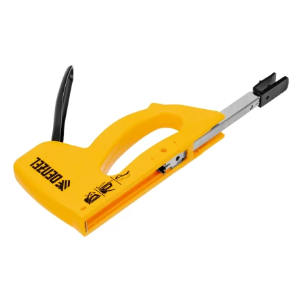 Степлер пластиковый, скобы в комплекте, тип 53, 6-10 мм Denzel 40221 купить в Уфе