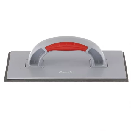 Терка пластиковая резиновое покрытие 4 мм 270x130 мм MATRIX артикул 86808 купить в Уфе