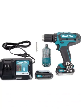 Аккумуляторная дрель-шуруповерт Makita DF333DWYE4 купить в Уфе