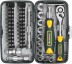 Набор KRAFTOOL &quot;INDUSTRIE&quot;: Слесарно-монтажный инструмент, компактный, 1/4&quot;, 38 предм 27970-H38 купить в Уфе