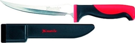 Нож рыбака &quot;FILLET KNIFE&quot; small 150 мм двухкомпонентная рукоятка пластиковые ножны MATRIX KITCHEN 79108 купить в Уфе