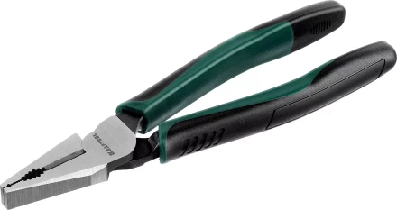 Плоскогубцы KRAFTOOL &quot;AUTOKRAFT&quot; комбинированные, CrMo-сталь, покрытие оксидированное с полировкой, 180 мм 22001-1-18 купить в Уфе