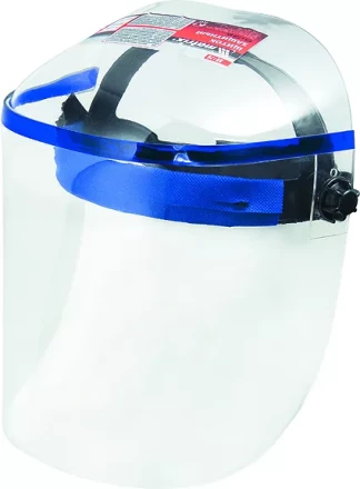 Щиток защитный 425х220 мм пластик защита для лица цельный корпус  MATRIX 89126 купить в Уфе