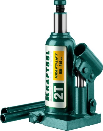 Домкрат гидравлический бутылочный &quot;Kraft-Lift&quot;, сварной, 2т, 160-310мм, KRAFTOOL 43462-2 43462-2_z01 купить в Уфе