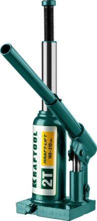 Домкрат гидравлический бутылочный &quot;Kraft-Lift&quot;, сварной, 2т, 160-310мм, KRAFTOOL 43462-2 43462-2_z01 купить в Уфе