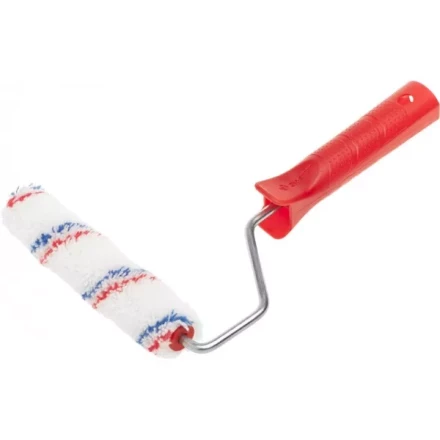 Мини-валик ЗУБР &quot;МАСТЕР&quot; &quot;ГИРПАИНТ&quot;, полиакрил 10мм, ручка 6мм, d=15/150мм 03509-15 купить в Уфе