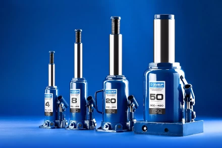 Домкрат гидравлический бутылочный T50, 2т, 180-347мм, в кейсе, ЗУБР Профессионал 43060-2-K 43060-2-K_z01 купить в Уфе