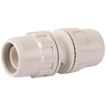 Соединитель ЗУБР &quot;ШиреФит&quot; &quot;штуцер с гайкой - штуцер с гайкой&quot;, 32мм 51490-32 купить в Уфе