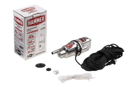 Вибрационный насос HAMMER NAP250UC(25) купить в Уфе