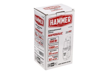 Вибрационный насос HAMMER NAP250UC(25) купить в Уфе