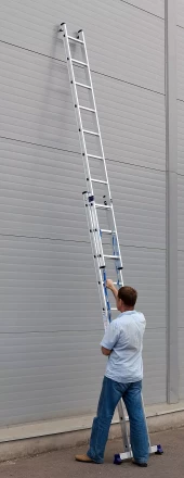 Лестница СИБИН универсальная, двухсекционная, 10 ступеней 38823-10 купить в Уфе