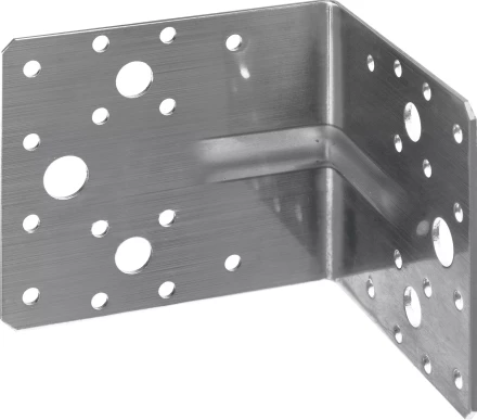 ЗУБР УНКУ-2.0, 90 x 100 x 100 x 2 мм, усиленный нержавеющий крепежный уголок, Профессионал (310516-90) купить в Уфе