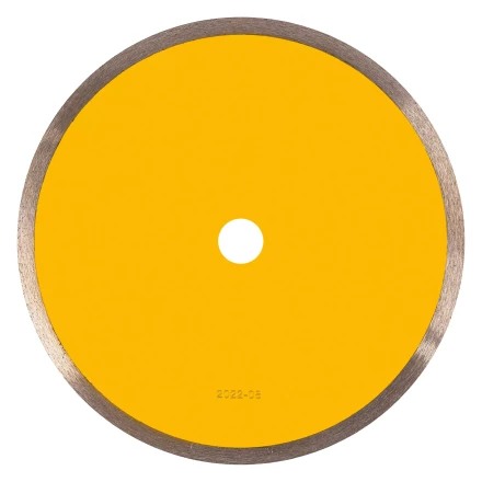 Диск алмазный отрезной 230 х 22,2 мм, сплошной, супертонкий, горячий пресс, мокрое резание// Denzel 73055 купить в Уфе