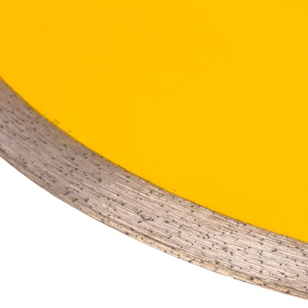 Диск алмазный отрезной 230 х 22,2 мм, сплошной, супертонкий, горячий пресс, мокрое резание// Denzel 73055 купить в Уфе