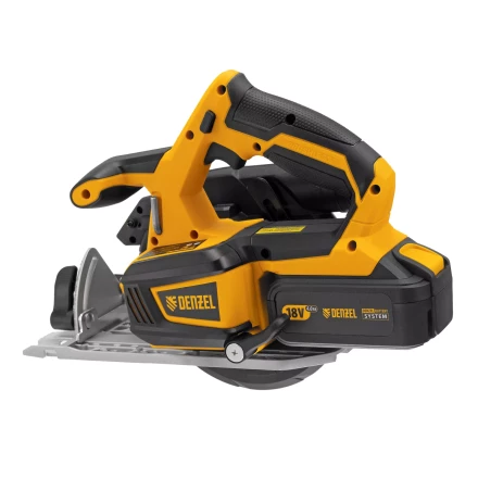 Пила циркулярная аккумуляторная бесщет. CCS-165, 18В Li-Ion Denzel 27401 купить в Уфе