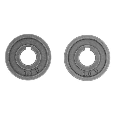 Подающий ролик, U профиль под алюминиевую проволоку 1,0-1,2 мм, 2 шт Denzel 93654 купить в Уфе