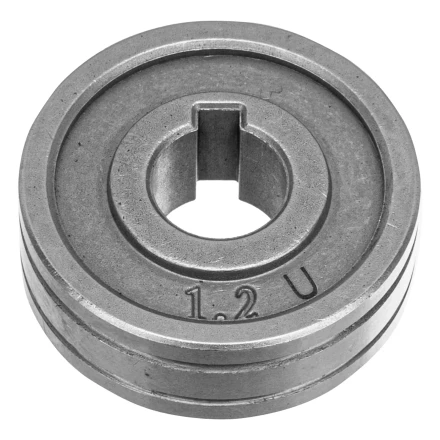 Подающий ролик, U профиль под алюминиевую проволоку 1,0-1,2 мм, 2 шт Denzel 93654 купить в Уфе