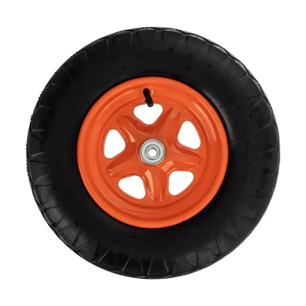 Колесо пневматическое Palisad «Звезда» 4.80/4.00-8 D380 мм, внутренний диаметр подшипника 12 мм, длина оси 90 мм, 689475 купить в Уфе