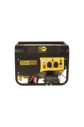Генератор бензиновый TOR TR2500E 2,0кВт 220В 15л с кнопкой запуска 2897181 купить в Уфе