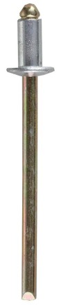 Заклепки ЗУБР стальные, 4,8x16мм, 50шт 4-31313-48-16-0050 купить в Уфе