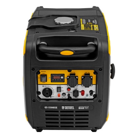 Генератор инверторный Denzel GS-5500iSE, 5,5 кВт, 230 В, закрытый корпус,электростартер купить в Уфе