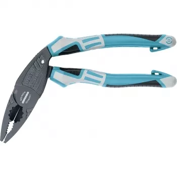 Плоскогубцы с изогнутой головой, комбинированные, трехкомпонентные рукоятки, 200 мм GROSS 16985 купить в Уфе