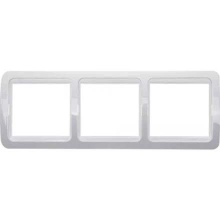 Панель СВЕТОЗАР &quot;ГАММА&quot; тройная горизонтальная, цвет белый SV-54148-W купить в Уфе