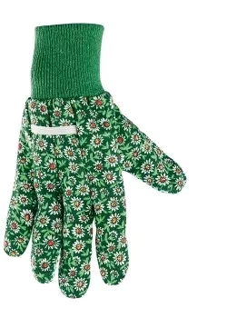 Перчатки садовые х/б ткань с ПВХ точкой, манжет, L PALISAD 67763 купить в Уфе