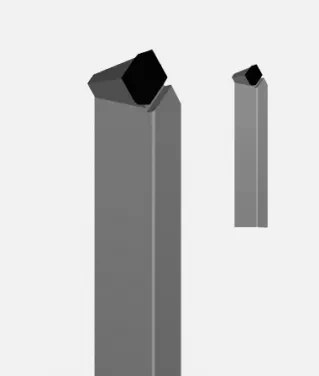 Резец проходной отогнутый 40х25х200 Т5К10 Гост 18877-73 Россия купить в Уфе