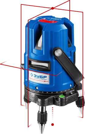 Нивелир лазерный линейный Крест-55 в кейсе серия ПРОФЕССИОНАЛ купить в Уфе