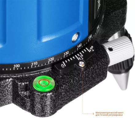 Нивелир лазерный линейный Крест-55 в кейсе серия ПРОФЕССИОНАЛ купить в Уфе