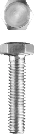 Болт ЗУБР &quot;МАСТЕР&quot; с шестигранной головкой, ГОСТ 7798-70, класс прочности 5.8, оцинкованный, M20x70мм, 5кг 303080-20-070 купить в Уфе