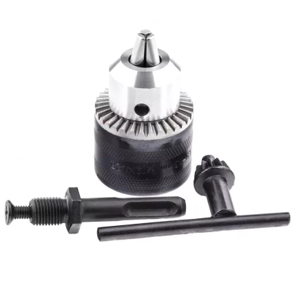 Патрон для дрели ключевой 1,5-13 мм М12 х 1,25 адаптер SDS Plus Сибртех 168257 купить в Уфе