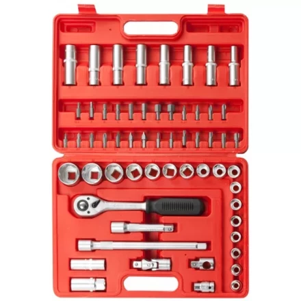 Набор ЗУБР &quot;МАСТЕР&quot; Торцовые головки SUPER LOCK, 1/2&quot;, 59 предметов 27632-H59 купить в Уфе