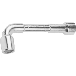 Ключ торцовый ЗУБР "МАСТЕР" двухсторонний L-образный, проходной, 17мм 27185-17