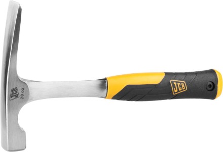 Молоток каменщика JCB цельнокованый, двухкомпонентная виброгасящая рукоятка, 550г JHM005 купить в Уфе