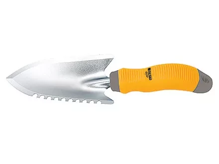 Совок посадочный широкий зубчатый молибденовое покрытие 2-комп. рукоятка  PALISAD LUXE 62654 купить в Уфе