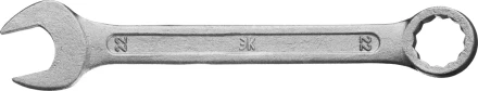 Ключ комбинированный гаечный ЗУБР &quot;СТАНДАРТ&quot;, оцинкованный, 22мм 27112-22 купить в Уфе