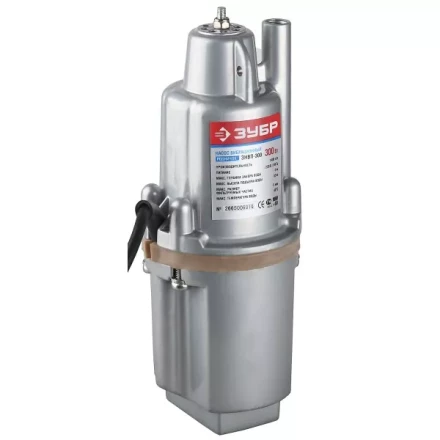 Насос ЗУБР Родничок вибрационный погружной для чистой воды, 1400л/ч, 300Вт ЗНВП-300 купить в Уфе