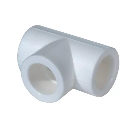 Тройник PP-R 40мм белый (10/130) 45403 купить в Уфе