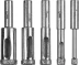 Набор ЗУБР &quot;ПРОФЕССИОНАЛ&quot;: Алмазные трубчатые сверла по керамике с кондуктором, гальваника, зерно 60, d=4/6/8/10/12мм, 6шт 29851-H6 купить в Уфе