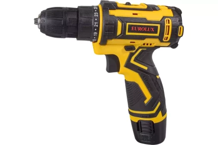 Дрель-шуруповерт Eurolux ДА-12/2-1Li 72/14/68 купить в Уфе