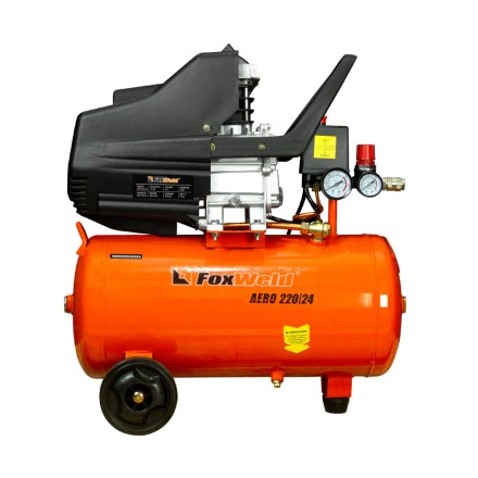 Компрессор масляный коаксиальный AERO 220/24 FoxWeld купить в Уфе