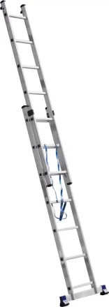 Лестница СИБИН универсальная, двухсекционная, 7 ступеней 38823-07 купить в Уфе