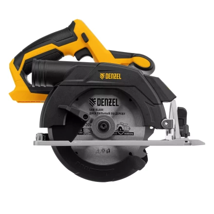 Пила циркулярная аккумуляторная бесщет. CCS-165-0, 18В Li-Ion Denzel 27402 купить в Уфе