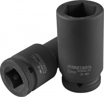 Головка ударная шестигранная 3/4&quot; М36 удлиненная S03AD6136 Jonnesway 47562 купить в Уфе