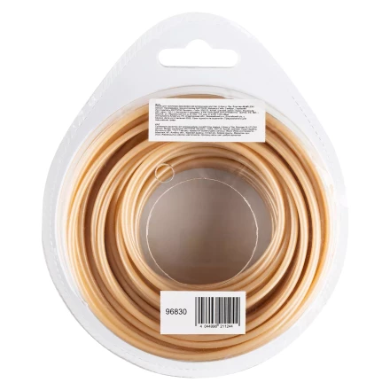 Леска для триммера армированная алюминием круглая, 2,4мм х 15м, блистер ALUFLEX Denzel 96830 купить в Уфе