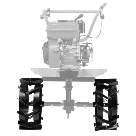 Грунтозацепы Denzel 380/160 мм, посадка круг 30 мм, комплект 2 шт 59917 купить в Уфе