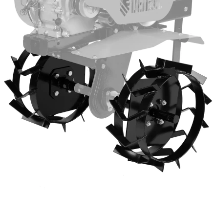 Грунтозацепы Denzel 380/160 мм, посадка круг 30 мм, комплект 2 шт 59917 купить в Уфе